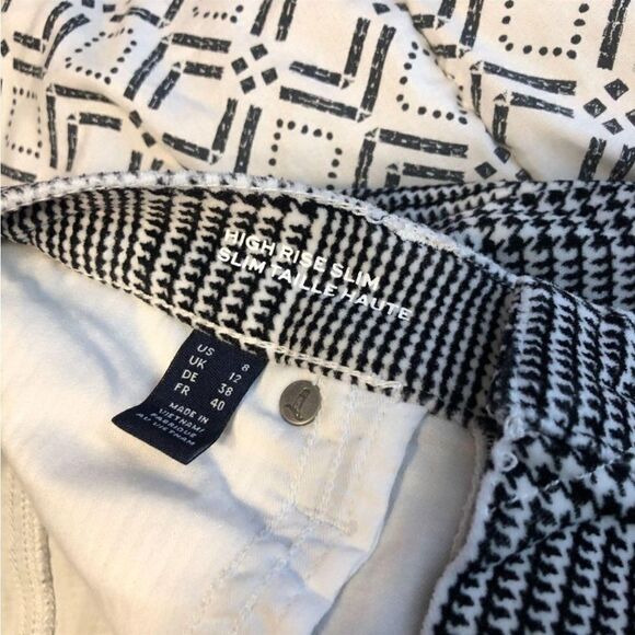 Lands' End High Rise Slim Pant Houndstooth
Velvety Soft Corduroys Size 8 - Picture 7 of 7